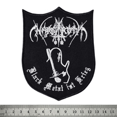 Нашивка Nargaroth "Black Metal ist Krieg" (PS-148) Изображение