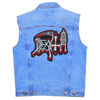 Нашивка наспинна Death (old white-red logo) Зображення