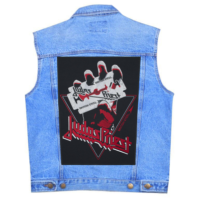 Нашивка наспинна Judas Priest "British Steel" Изображение