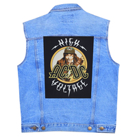 Нашивка наспинна катана AC/DC "High Voltage" (olbp-019) Зображення