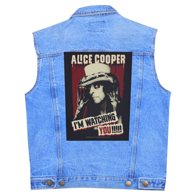 Нашивка наспинна катана ALICE COOPER - I'M WATCHING YOU (olbp-098) Изображение