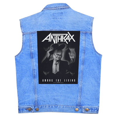 Нашивка наспинна катана ANTHRAX - AMONG THE LIVING (olbp-023) Зображення