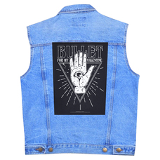 Нашивка наспинна катана BULLET FOR MY VALENTINE - ALL SEEING EYE (olbp-077) Зображення