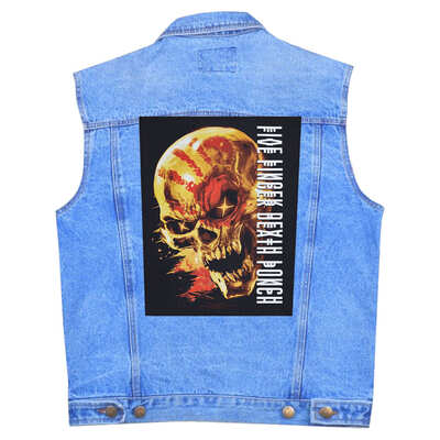 Нашивка наспинна катана Five Finger Death Punch (bloody skull) (olbp-015) Изображение