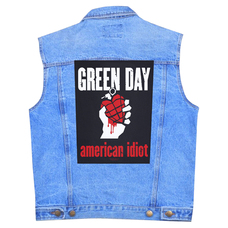 Нашивка наспинна катана GREEN DAY - AMERICAN IDIOT (olbp-079) Зображення