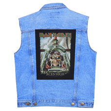 Нашивка наспинна катана Iron Maiden "Aces High" (olbp-011) Зображення