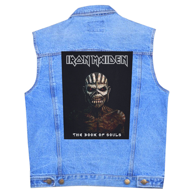 Нашивка наспинна катана IRON MAIDEN - THE BOOK OF SOULS (olbp-040) Зображення