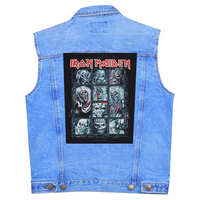 Нашивка наспинна катана Iron Maiden (Eddie’s Evolution) (olbp-010) Зображення