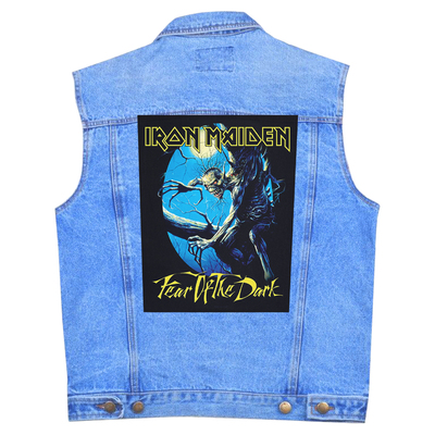 Нашивка наспинна катана IRON MAIDEN - FEAR OF THE DARK (olbp-039) Зображення