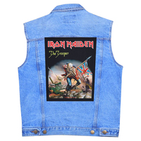 Нашивка наспинна катана IRON MAIDEN - THE TROOPER (olbp-038) Зображення