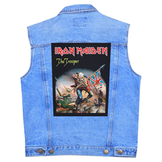 Нашивка наспинна катана IRON MAIDEN - THE TROOPER (olbp-038) Зображення