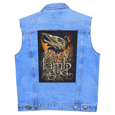 Нашивка наспинна катана LAMB OF GOD - OMENS (olbp-085) Зображення