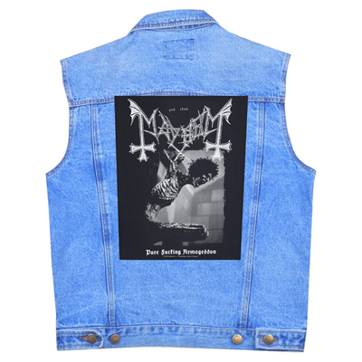 Нашивка наспинна катана MAYHEM - PURE FUCKING ARMAGEDDON (olbp-064) Изображение