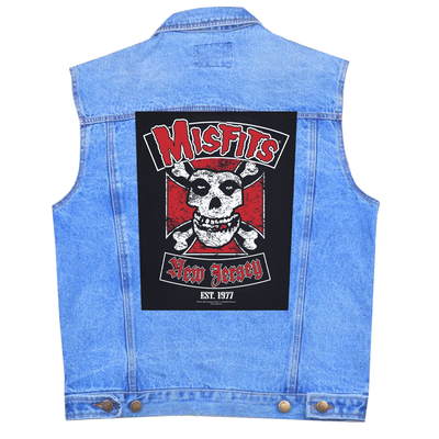 Нашивка наспинна катана MISFITS - BIKER (olbp-032) Изображение