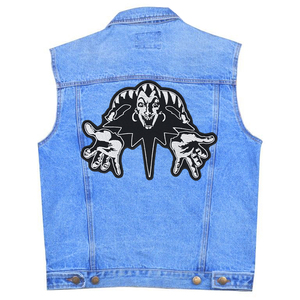 Нашивка наспинна Король и Шут (чорно-біла) Зображення