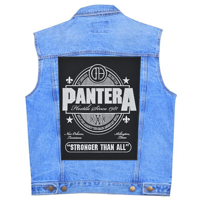 Нашивка наспинна Pantera - Stronger Than All Изображение