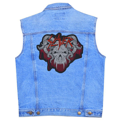 Нашивка наспинна Slayer (demon skull) Изображение