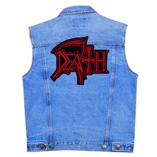 Нашивка наспинная Death (new red logo) Изображение