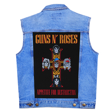 Нашивка наспинная Guns N' Roses "Appetite for Destruction" Изображение