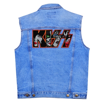 Нашивка наспинная Kiss (faces) Изображение