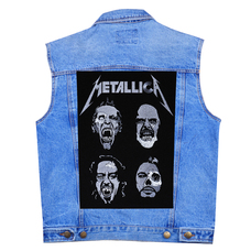 Нашивка наспинна Metallica (faces) Зображення