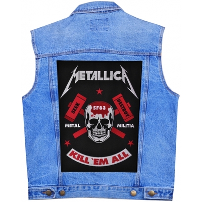Нашивка наспинна Metallica "Kill’em All" Зображення