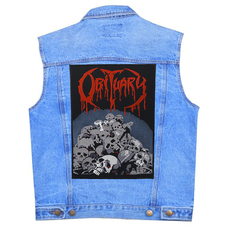 Нашивка наспинна Obituary "Cause of Death" Зображення