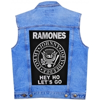Нашивка наспинная Ramones "Hey Ho Let's Go" Изображение