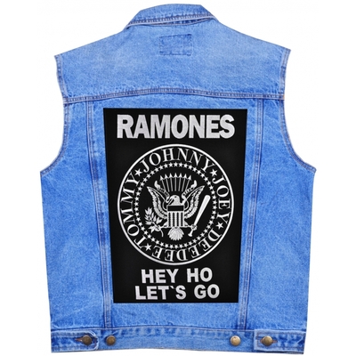 Нашивка наспинная Ramones "Hey Ho Let's Go" Изображение