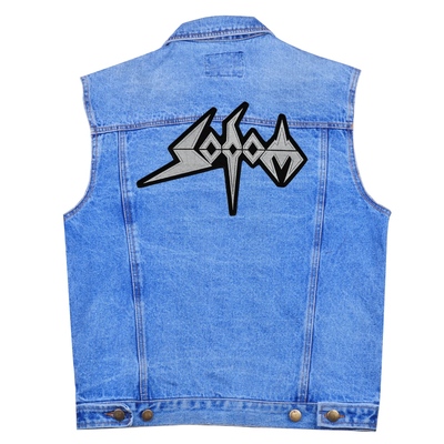 Нашивка наспинная Sodom (лого) Изображение