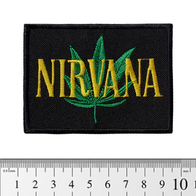Нашивка Nirvana (cannabis) (pt-044) Зображення
