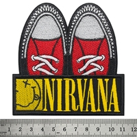 Нашивка Nirvana (logo and sneakers) Изображение