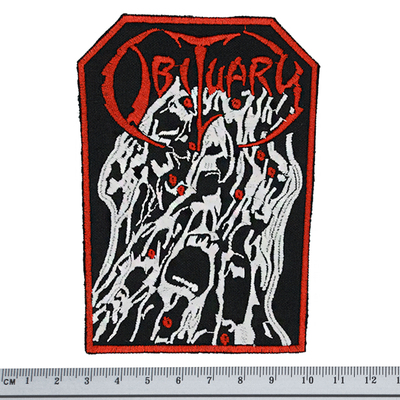 Нашивка Obituary "Cause of Death" Зображення