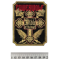 Нашивка Powerwolf "Bible of the Beast" Зображення