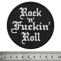 Нашивка Rock'n'Fuckin'Roll (pt-047) Изображение