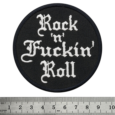 Нашивка Rock'n'Fuckin'Roll (pt-047) Изображение