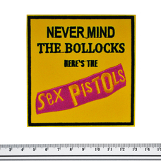 Нашивка Sex Pistols "Never Mind the Bollocks, Here's the Sex Pistols" Изображение