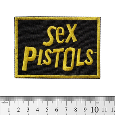 Нашивка Sex Pistols (yellow logo) (pt-029) Изображение