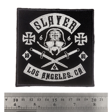Нашивка Slayer (Los Angeles 666) Изображение
