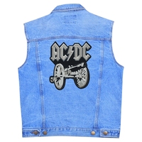 Нашивка термо AC/DC "For Those About To Rock" наспинна (thps-030) Изображение