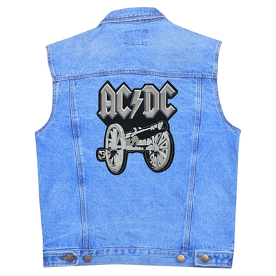 Нашивка термо AC/DC "For Those About To Rock" наспинна (thps-030) Изображение