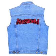 Нашивка термо Alestorm (red logo) наспинна (thps-016) Изображение