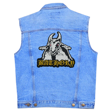 Нашивка термо Bathory (goat with logo) наспинна (thps-021) Изображение