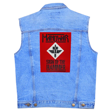 Нашивка термо Manowar "Sign of the Hammer" наспинна (thps-024) Изображение