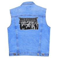 Нашивка термо Metallica (St. Anger logo with band) наспинна (thps-011) Зображення