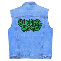 Нашивка термо Municipal Waste (logo) наспинна (thps-005) Изображение