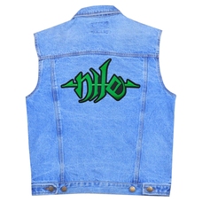 Нашивка термо Nile (green logo) наспинна (thps-056) Изображение