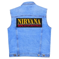 Нашивка термо Nirvana "Nevermind" наспинна (thps-007) Изображение