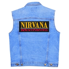 Нашивка термо Nirvana "Nevermind" наспинна (thps-007) Изображение