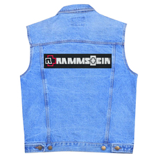 Нашивка термо Rammstein (logo) наспинна (thps-023) Изображение